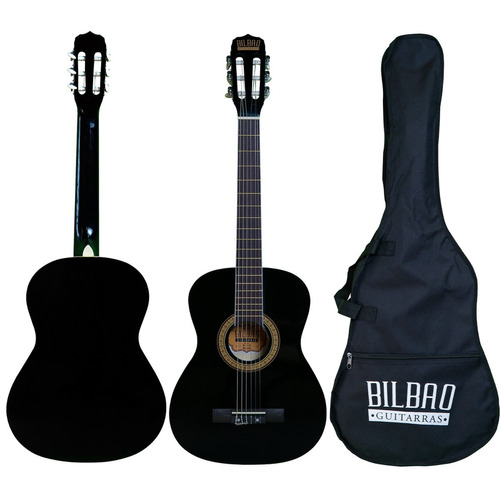 Imagen 1 de 4 de Guitarra Acústica Bilbao 3/4 Bil-34-bk + Envío Gratis 