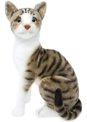 Gato De Peluche Realista Amy Viahart 14 Pulgadas