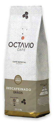 Café Em Grãos Descafeinado Octávio 250g - Full