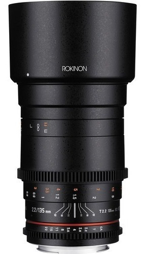 Rokinon 135mm T2.2 Cine Ds Lens For Canon Ef Mount- En Stock