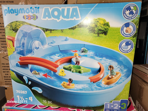 Playmobil 123 Aqua 70267 Parque Acuatico Giratoria Manual