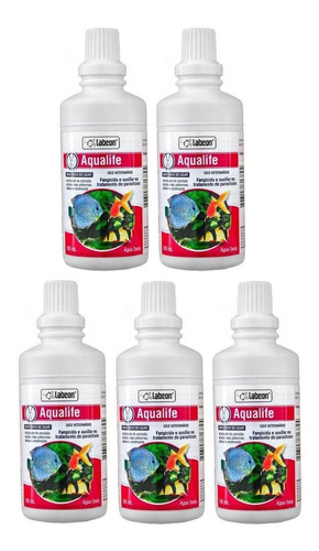 Aqualife Alcon 100ml Kit Com 5 Unidades