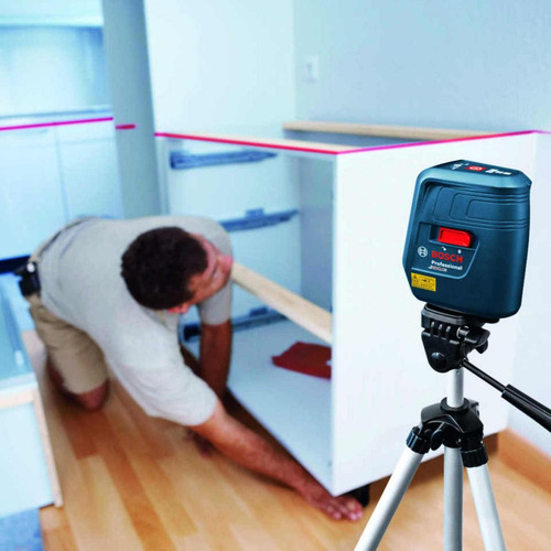 Nivel Láser De Lineas Bosch Nivelox Alcance 15mt
