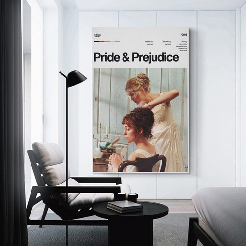 Vintage Movie Pride And Prejudice Poster 13 Wall Art