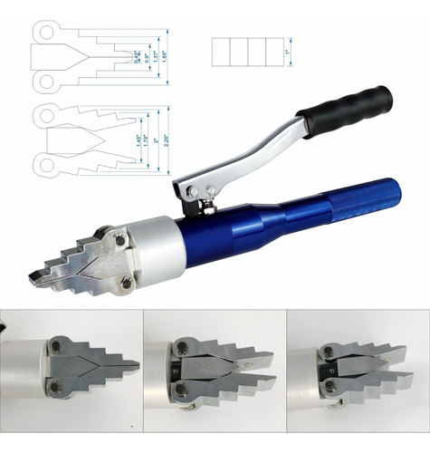 Separador De Brida Hidráulica De Aluminio