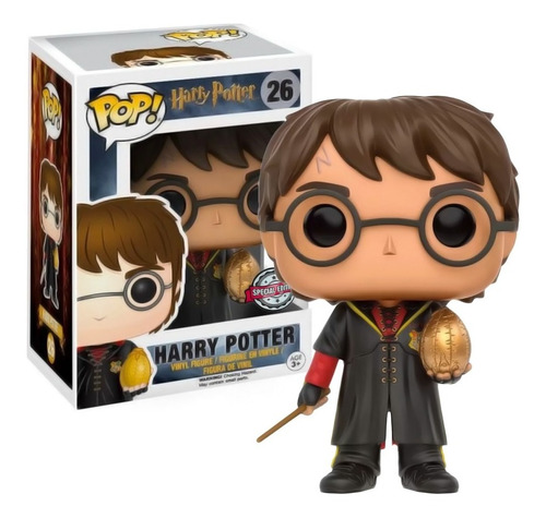 Boneco Funko Pop Harry Potter 26 Ovo De Ouro Edição Especial