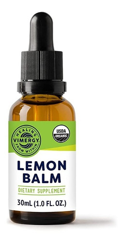 Vimergy Usda Bálsamo De Limón Orgánico (1.0 Fl Oz)