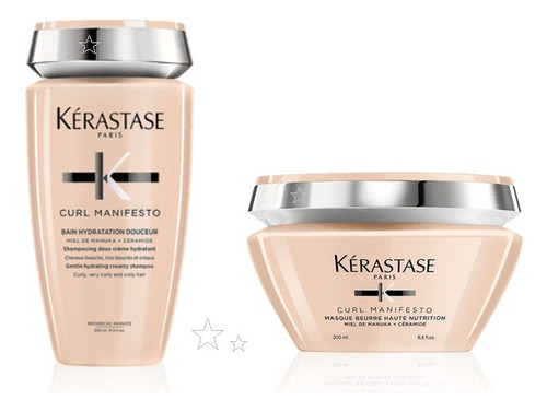 Kit Kérastase Curl Manifesto Bain 250 Ml + Masque 200 Ml