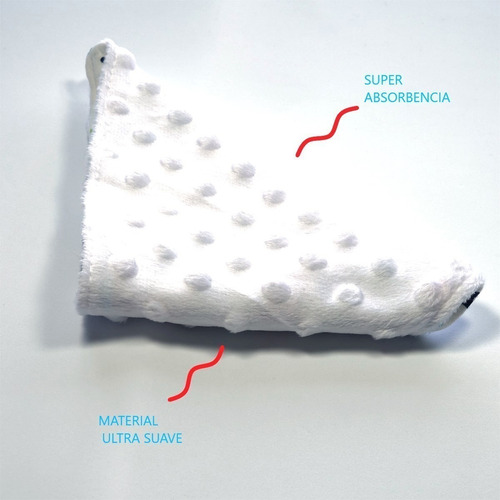 *conjunto Baberos Calidad Premium Absorbentes Algodón 100%
