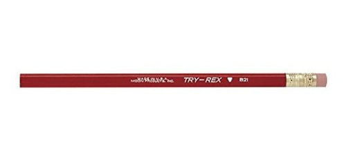 Lápices - Try Rex 258762 Triangular Primary Pencil With Eras