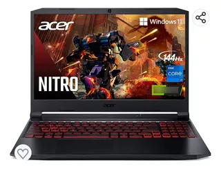 Laptop Acer Nitro 5 Core I7-11800h 12gb Ram 1tb Rtx 3050 Ti