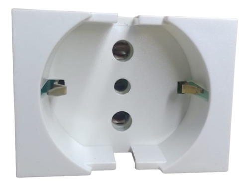 Modulo Toma Schuko Blanco 220v 16a Cambre Blanco X5 Unidades