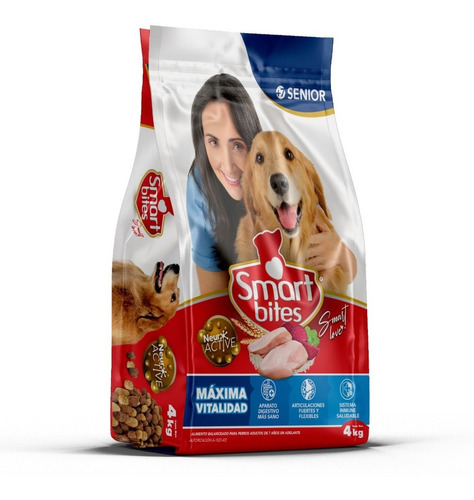 Smart Bites Neuroactive Senior 7kg. Croqueta Perro Senior