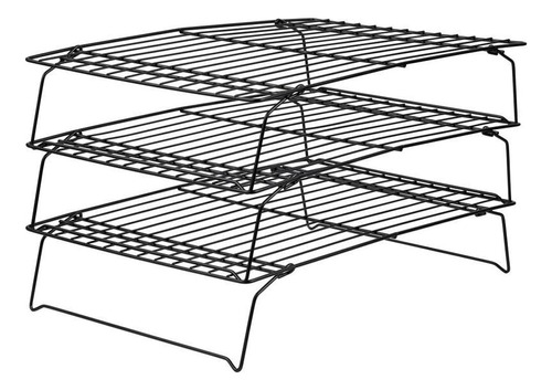Rejillas Apilables 3 Niveles Para Secar Enfriar Bañar Wilton