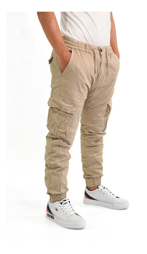 Pantalon Cargo Hombre Jogger Alpina Especial Importado Elt