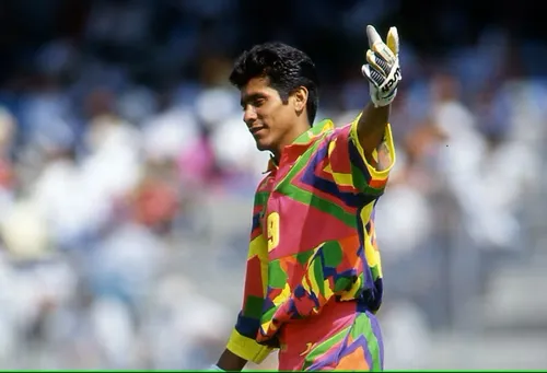 Camiseta Portero Arquero Jorge Campos Selección Mexicana