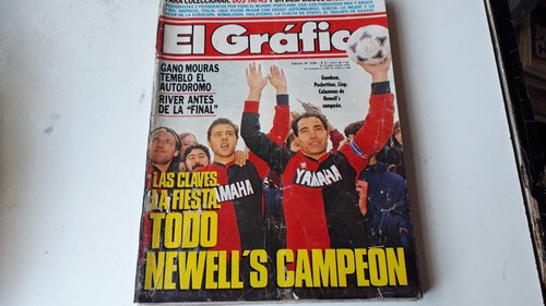El Gráfico Newells Campeón Clausura 1992. Oferta. (Usado)