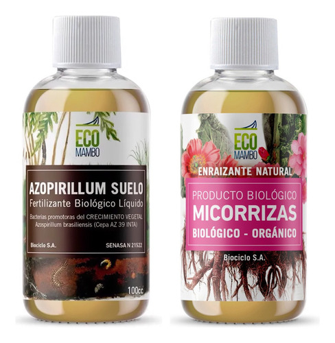 Ecomambo Azopirillum Feriliznate Líquido Con Micorriza 100ml