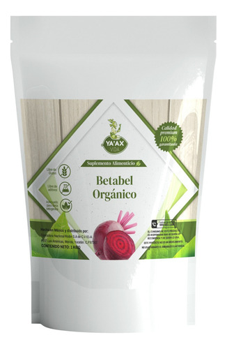 Betabel Orgánico En Polvo 1 Kg 100% Natural