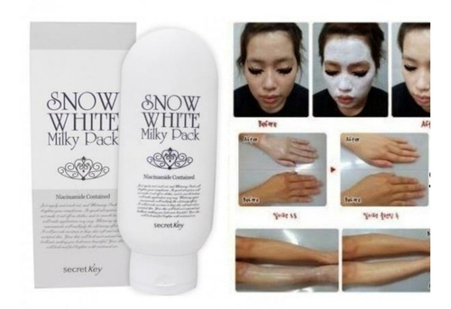 Secret Key Snow White Milky Blanqueadora Coreano