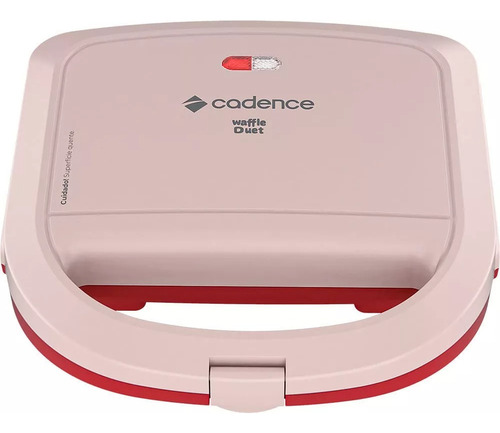 Maquina Elétrica De Fazer Waffle Cadence Antiaderente 127v