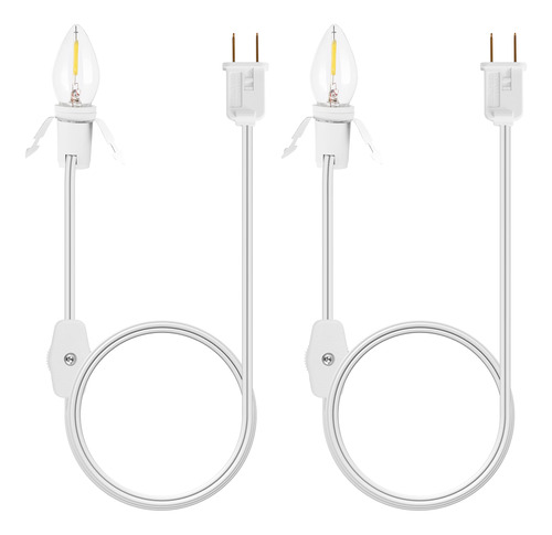 Suraielec Luz Pueblo Navidad Cable Accesorio 6 Pie Una Led 2