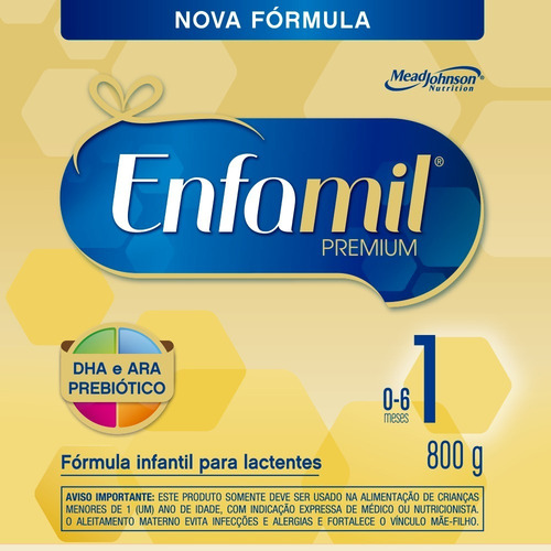Fórmula Infantil Enfamil Premium 1 - Lata 800g