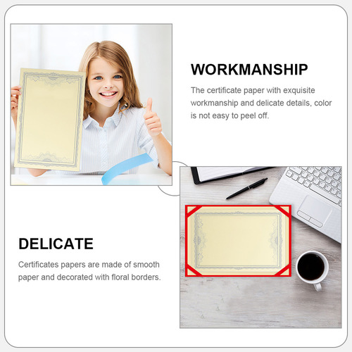 Papel Para Diploma De Graduación, Papel Para Certificado, 15
