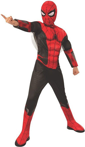 Marvel Far From Home Deluxe Spider-man New Suit Child Costu.
