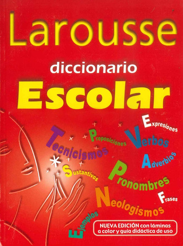 Diccionario Escolar (rojo) Larousse - Por Aique