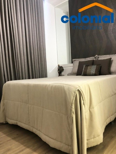 Imagem 9 de 14 de Apartamento 2 Quartos Com Suíte E Sala Ampliada No Grand Club Centro De Jundiaí - Ap01367 - 69405403