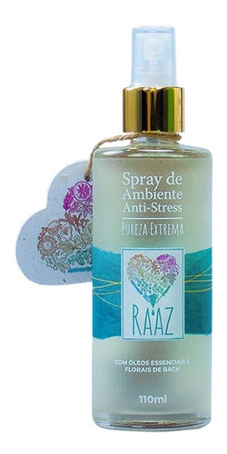 Aromatizador Spray Ambiente Relaxante Anti Stress 110ml Raaz