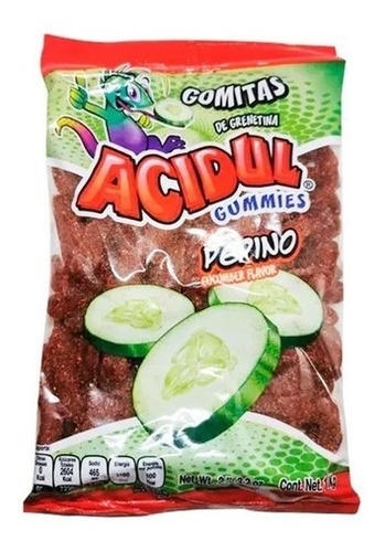 Gomitas Enchiladas Sabor Pepino Acidul 1 Kg