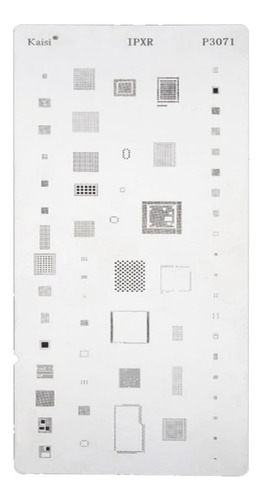 Stencil Compatible Con iPhone XR Para Reballing