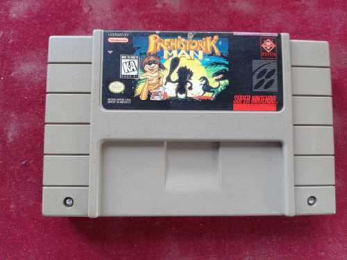 Prehistorik Man ( Juego Super Nintendo Snes ) 35v  _\(^o^)/_