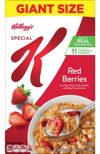 Cereal De Desayuno Special K Berries 544g Caja Familiar