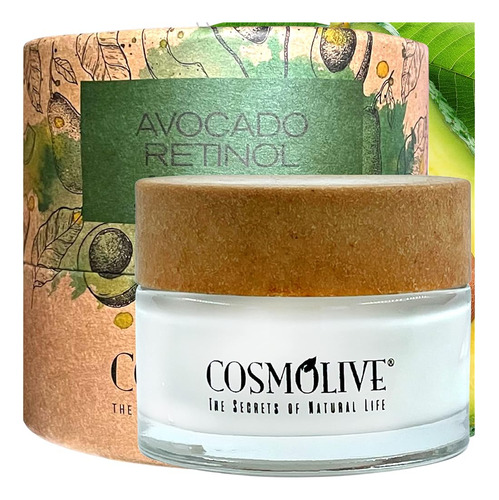 Crema De Retinol Para La Cara Con Aceite De Aguacate - Crema