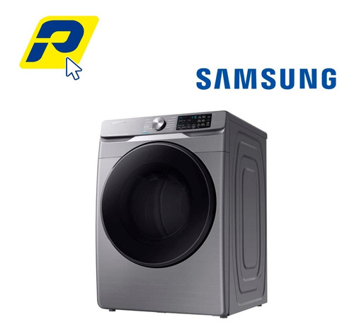Imagen 1 de 9 de Secadora Samsung Dve22r6270p Multisteam Y Sensor Dry 22kg