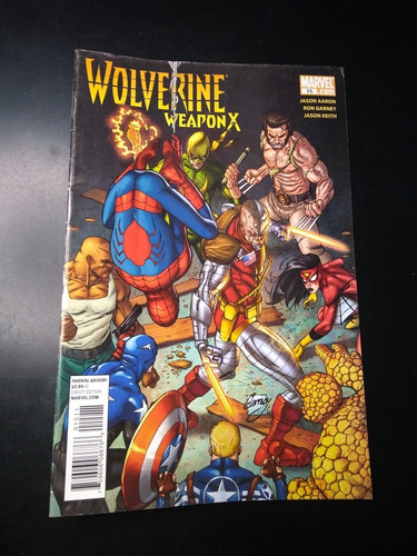 Wolverine Weapon X #15 Marvel Comics En Ingles 