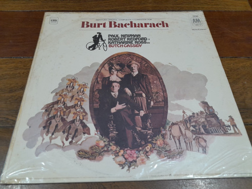 Lp Vinilo - Butch Cassidy - Soundtrack -burt Bacharach -1970