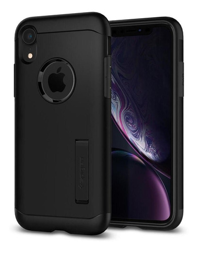 Capa Spigen Original iPhone XR Slim Armor C/ Apoio Vertical