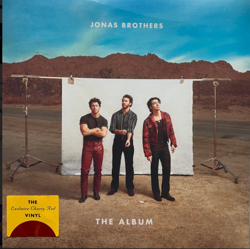 Jonas Brothers The Album Vinilo Nuevo Lp Color Cherry Red