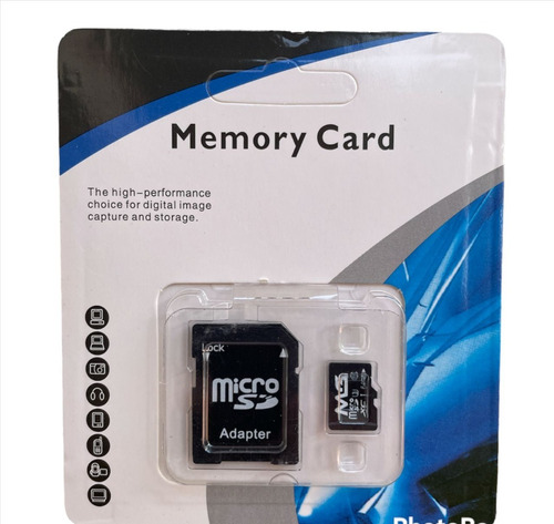 Memoria Micro Sd 32 Gb Original Clase 10 + Adaptador Blister