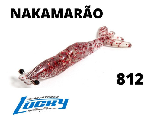 Isca Artificial Nelson Nakamura Nakamarão 70 Cor COR 812 - Vermelho