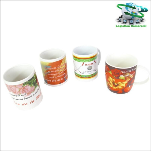 Set (2) Taza Mug Grande Día De La Madre Y Padre
