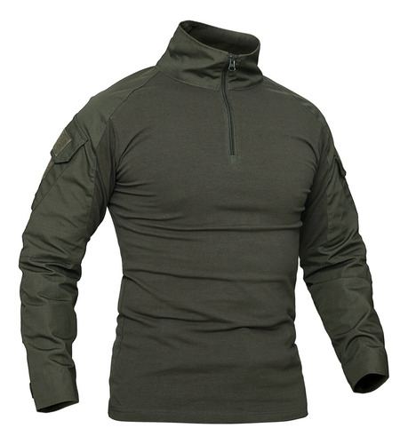 Hombre Uniforme Militar Táctico Hombres Camisa De Combate