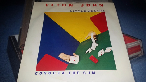 Elton John Little Jeannie Simple Vinilo Holland