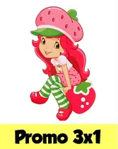 Comprar Kit Imprimible 3x1 Frutillitas Candy Bar