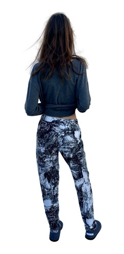 Imagen 3 de 5 de Pijama Mujer Invierno Remera Y Pantalon Rachelle Soft