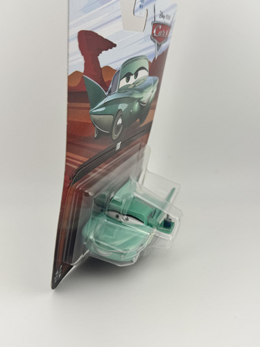 Disney Pixar Cars Flo con bandeja unidad verde Mattel